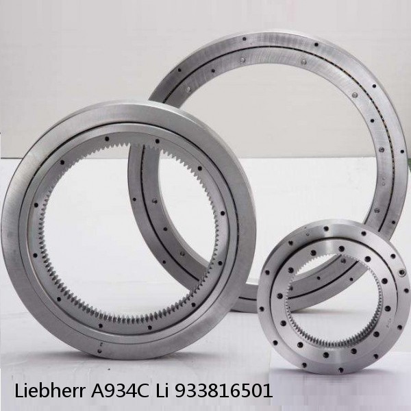 933816501 Liebherr A934C Li Slewing Ring