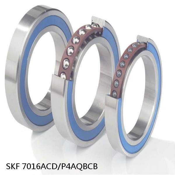 7016ACD/P4AQBCB SKF Super Precision,Super Precision Bearings,Super Precision Angular Contact,7000 Series,25 Degree Contact Angle