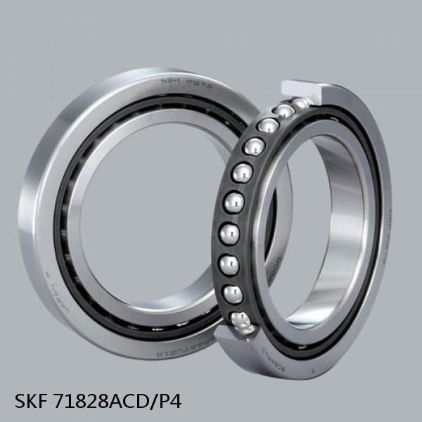 71828ACD/P4 SKF Super Precision,Super Precision Bearings,Super Precision Angular Contact,71800 Series,25 Degree Contact Angle